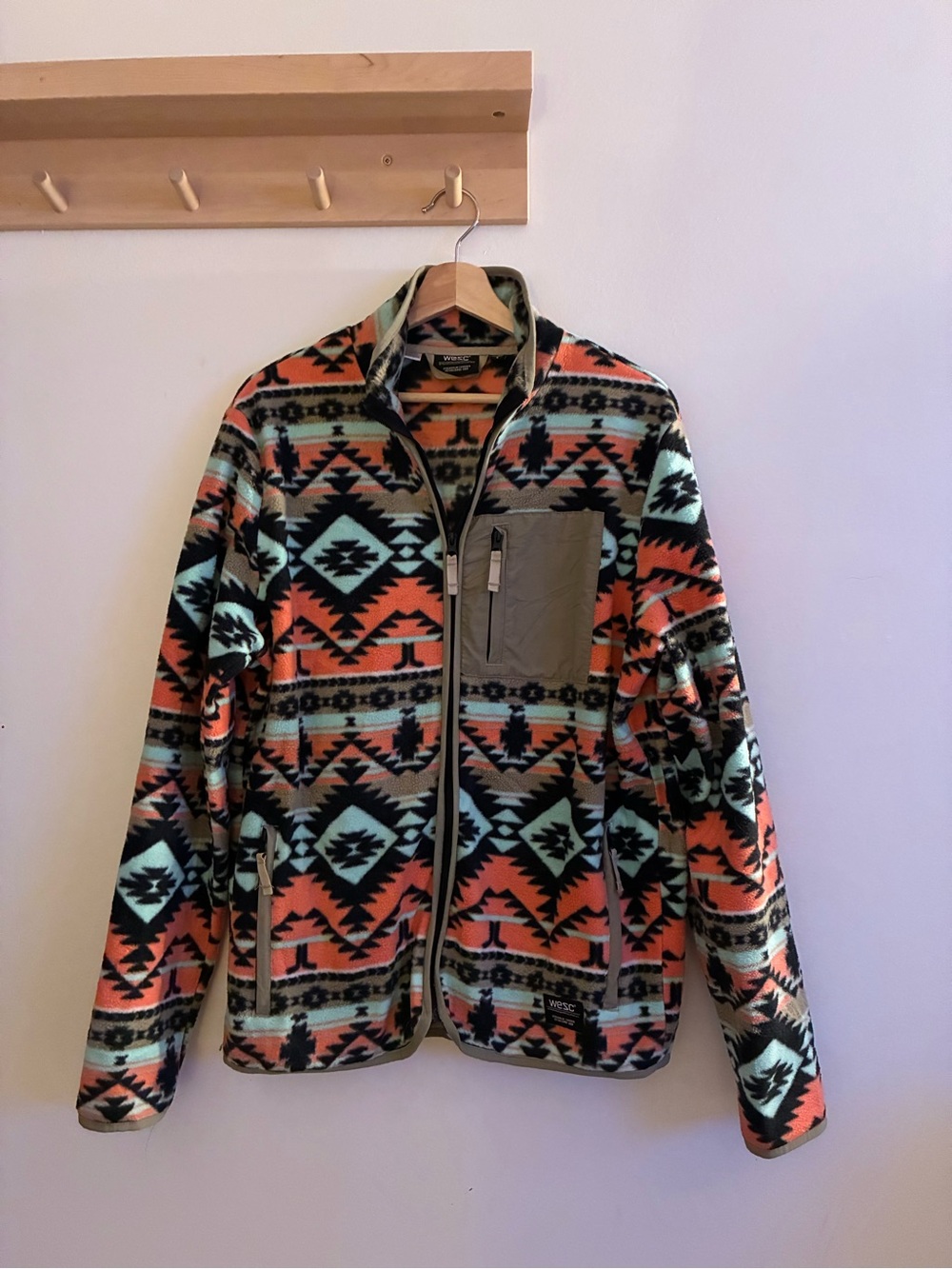 Wesc unisex polar fleece jacket